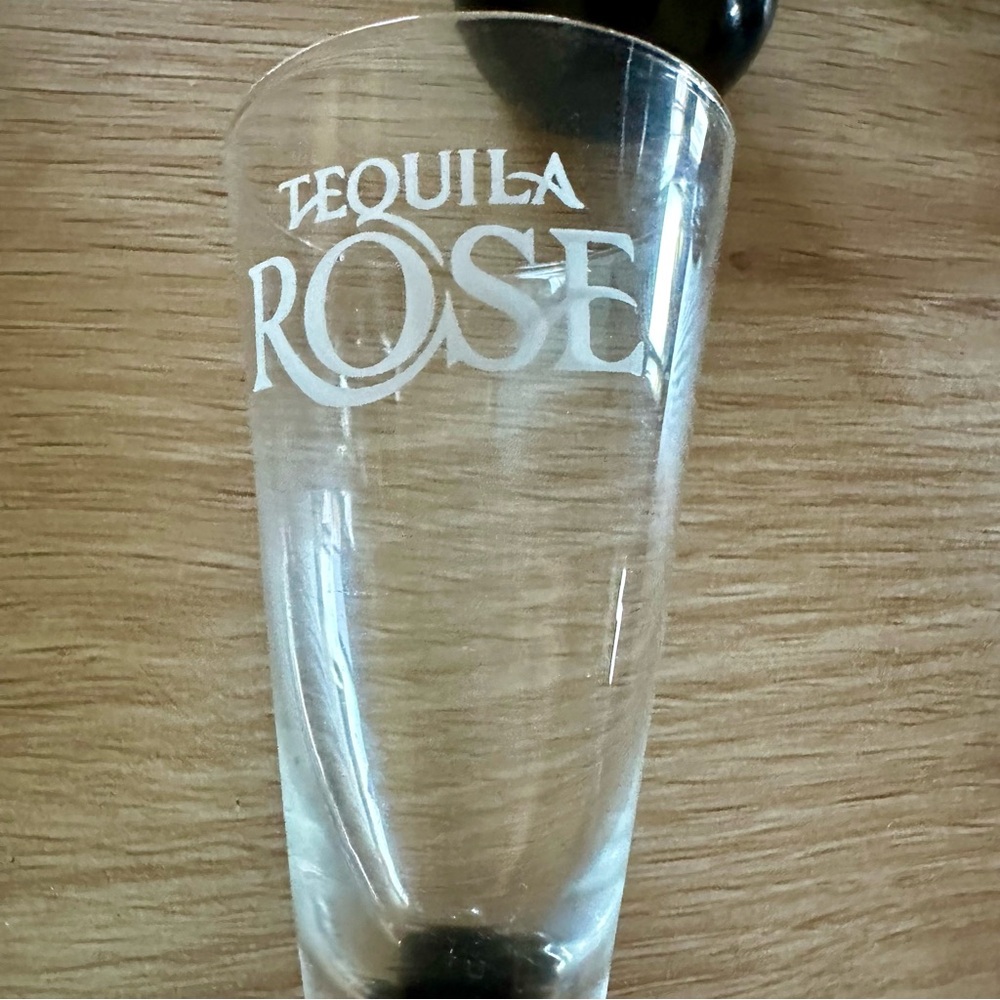 6 Vtg Tequila Rose 2” Black Bubble Glass Shot Glasses - Picture 5 of 7